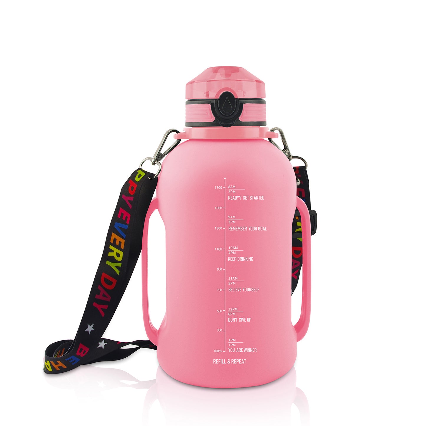 Large Capacity Water Cup Fitness Portable Roll Cup Food Grade Silicone Belly Cup Folding Outdoor Sports Water Bottle