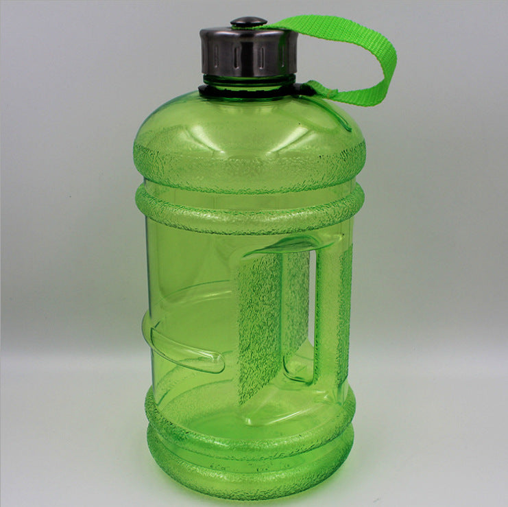 Large capacity fitness water bottle