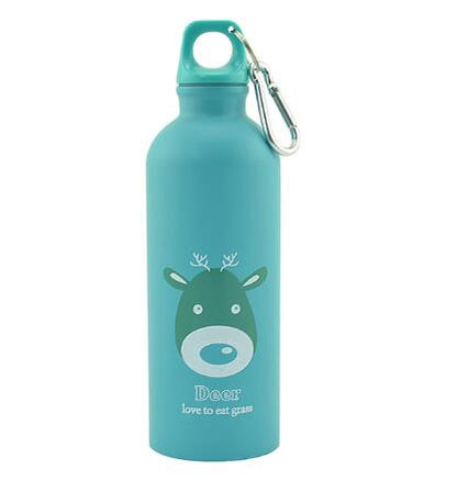 500ml Cartoon Animals Water Bottle Portable Sports Bottle